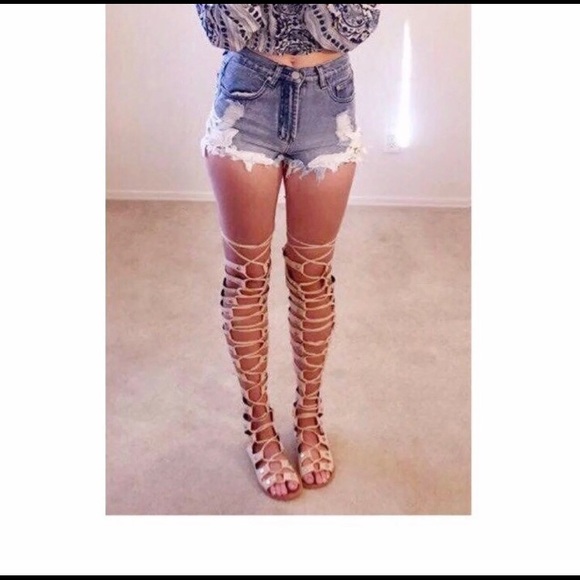 Jeffrey Campbell Shoes - NEW Jeffrey Campbell Olympus Gladiator Sandals